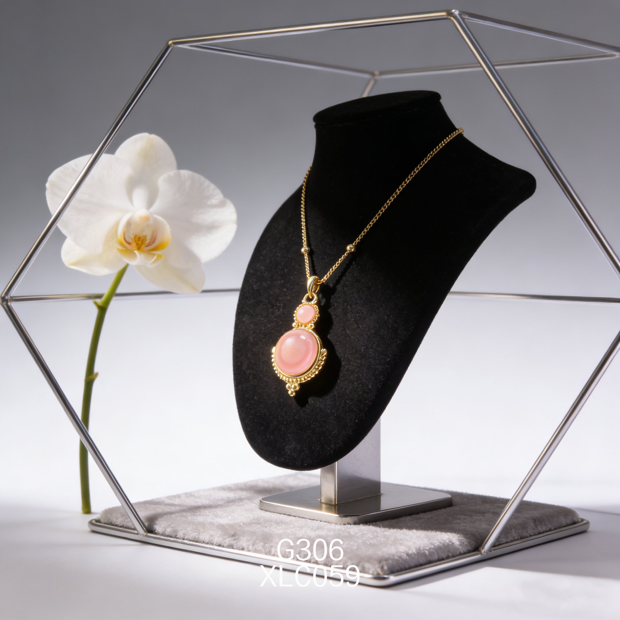 Gold-plated Abalone Necklace