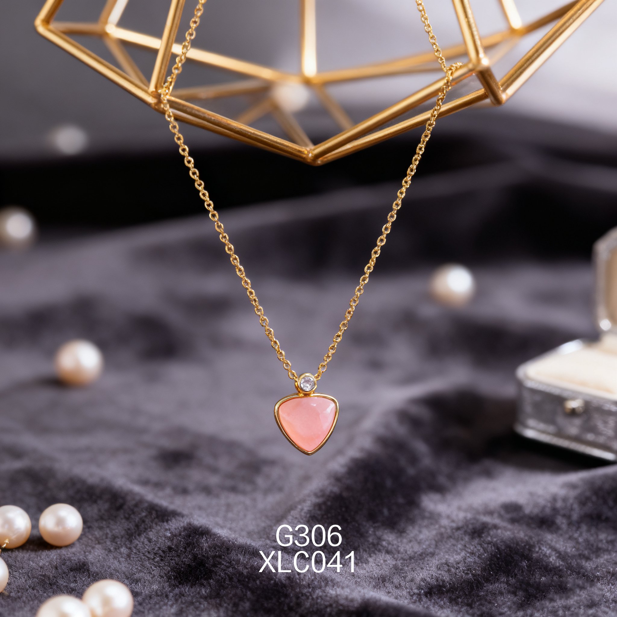 Collana placcata oro con Abalone