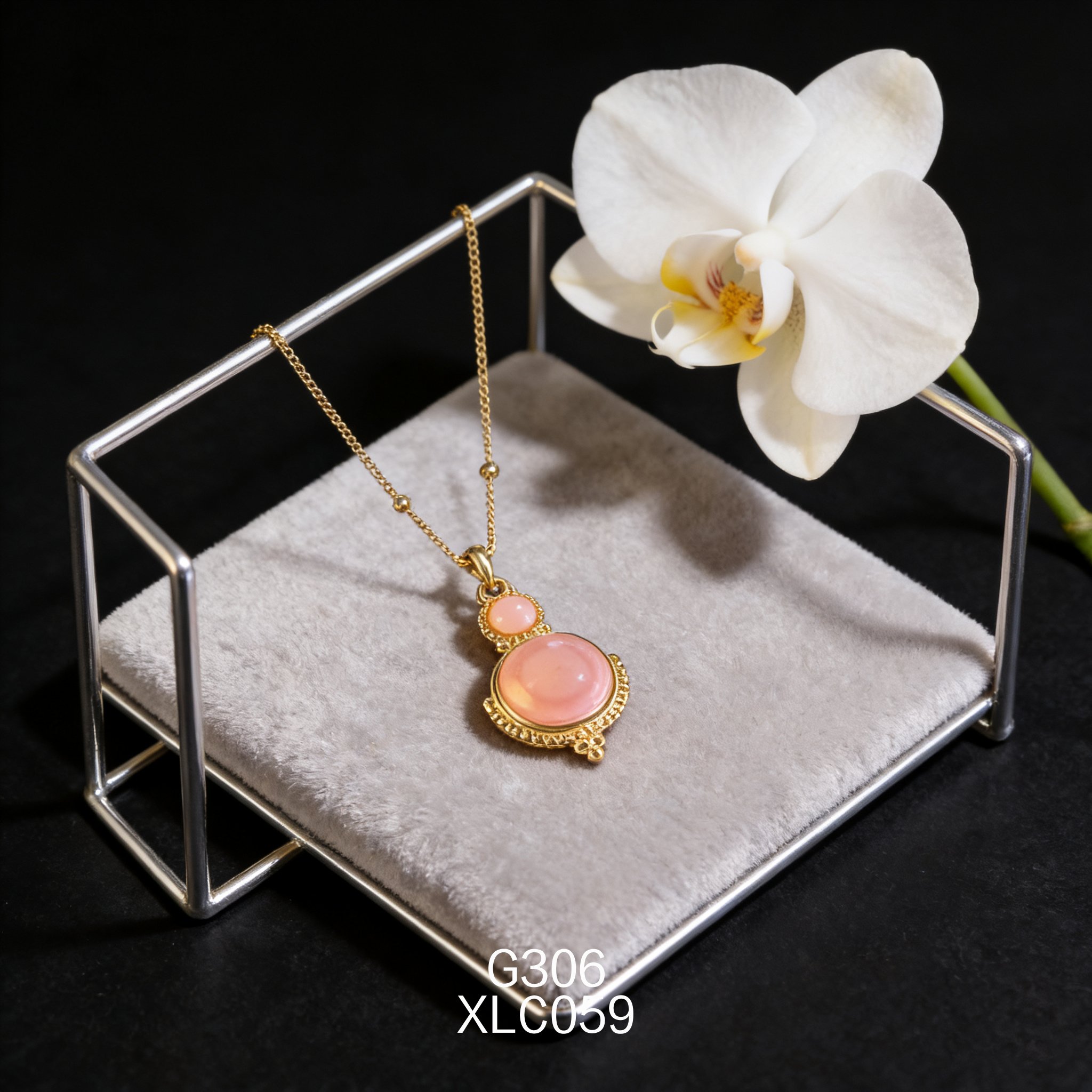 Collana placcata oro con Abalone