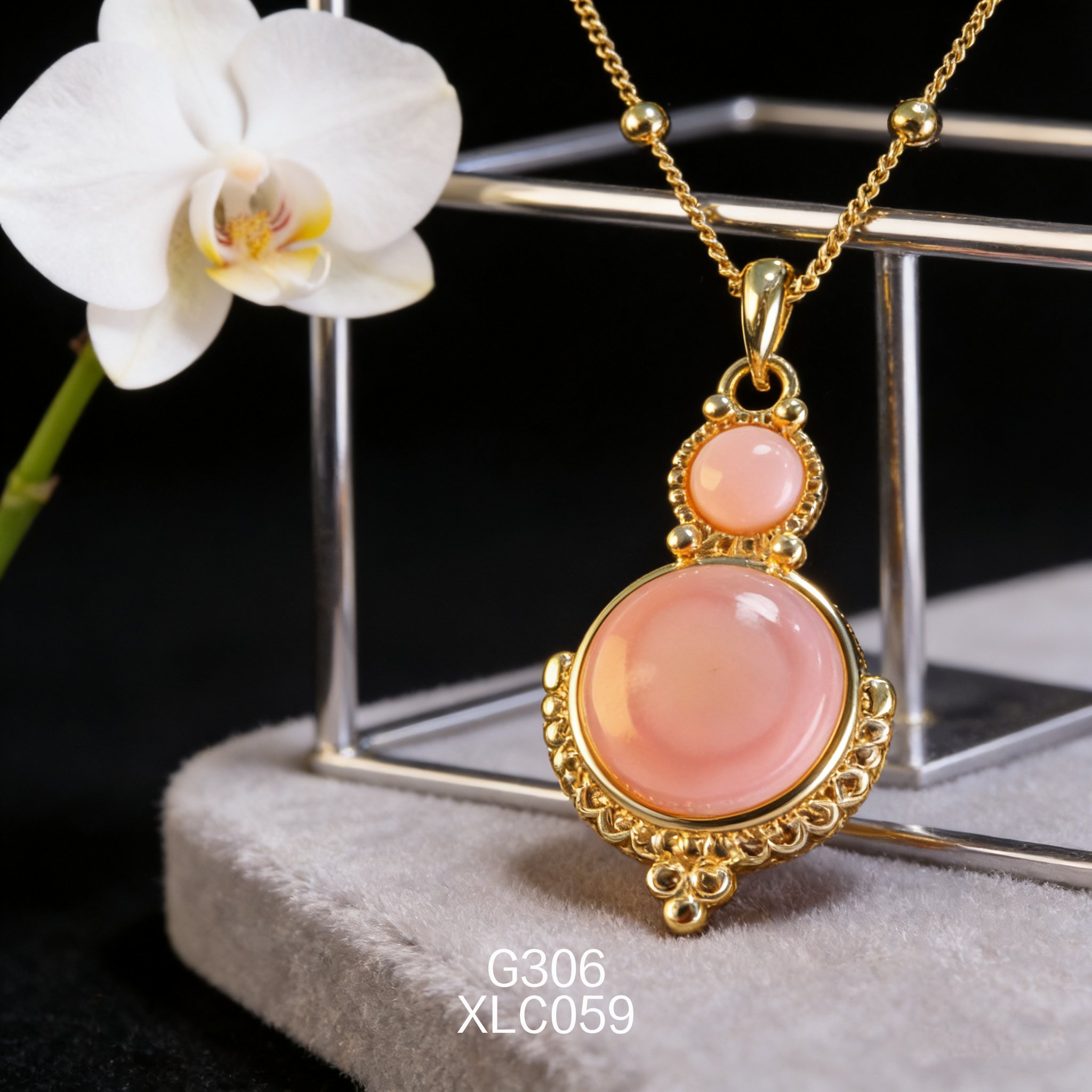 Collana placcata oro con Abalone